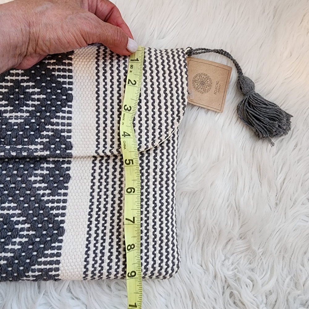 ECLECTIC ARRAY THE IRMA HANDMADE CLUTCH BAG NWT - Picture 12 of 13